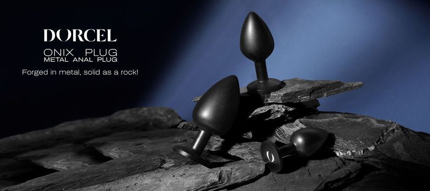 Анальная пробка Dorcel ONIX PLUG S реальная фотография