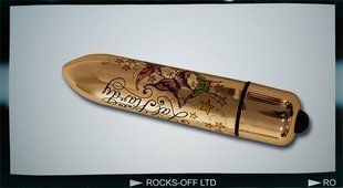 Вибратор Rocks Off RO-120mm TATTOO BulletWings of Desire жива фотографія