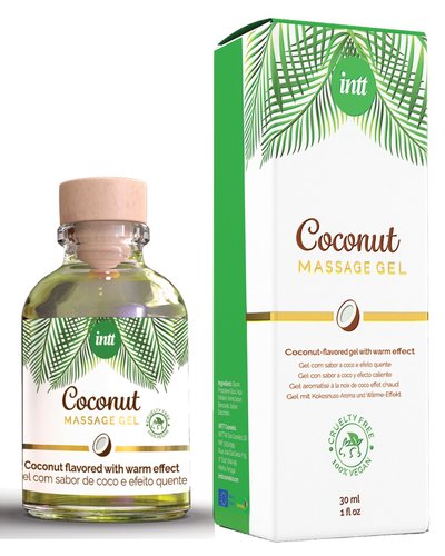 Массажный гель для интимных зон Intt Coconut Vegan (30 мл) реальная фотография