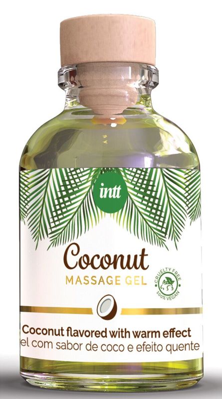 Масажний гель для інтимних зон Intt Coconut Vegan (30 мл) жива фотографія