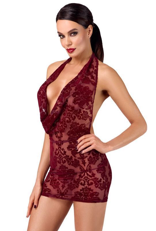 Платье Noir Handmade F385 Kink Royal cascade mini dress S реальная фотография