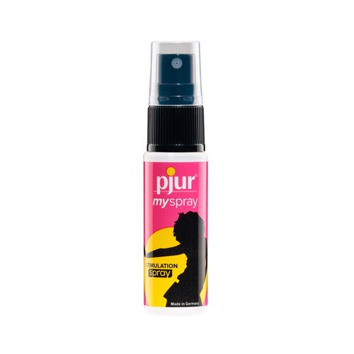 Збудливий спрей для жінок pjur My Spray 20 мл з екстрактом алое, ефект поколювання жива фотографія