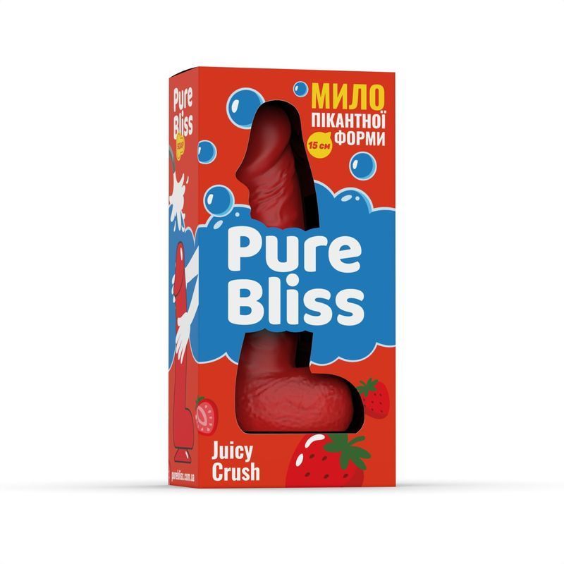 Ароматне мило пікантної форми Pure Bliss Red Juicy Crush (Ягідний вибух) 15 см