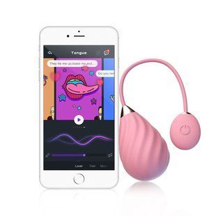 Смарт-виброяйцо Magic Motion Sundae Pink реальная фотография
