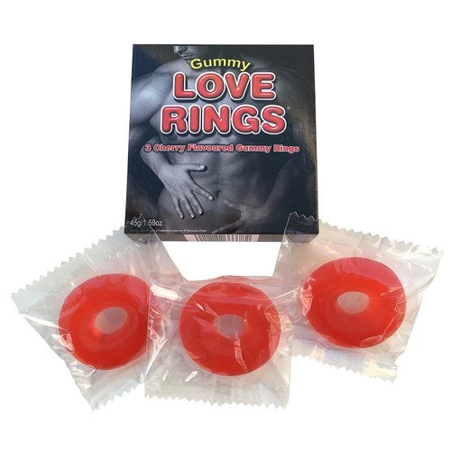 Желейные эрекционные кольца Gummy Love Rings (45 гр) реальная фотография