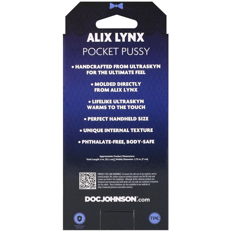 Мастурбатор Doc Johnson Alix Lynx реальная фотография