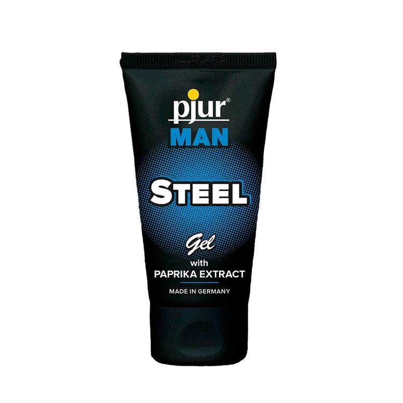 Гель для пениса стимулирующий pjur MAN Steel Gel 50 ml с экстрактом паприки и ментолом реальная фотография