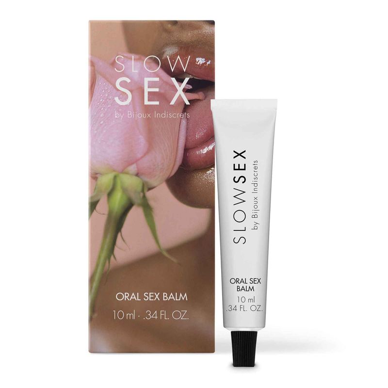 Средство для минета Bijoux Indiscrets SLOW SEX - Oral sex balm реальная фотография