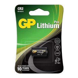 Батарейка GP Lithium Pro CR2 жива фотографія