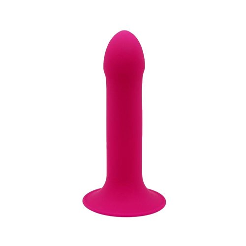 Дилдо з присоскою Adrien Lastic Hitsens 2 Pink, відмінно для страпона, макс діаметр 4 см, довжина 16 жива фотографія