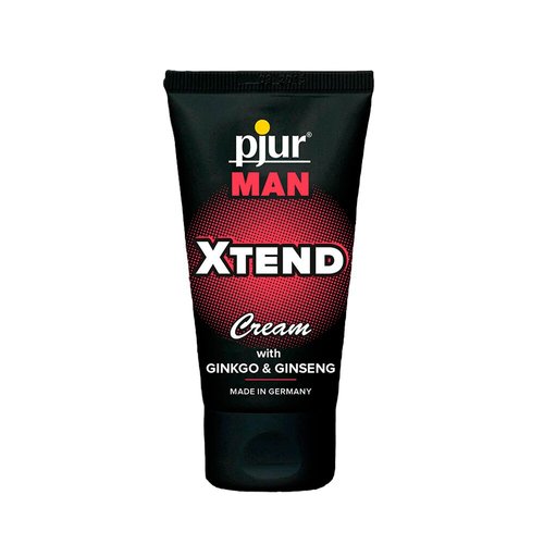 Крем для пениса стимулирующий pjur MAN Xtend Cream 50 ml, с экстрактом гинкго и женьшеня реальная фотография