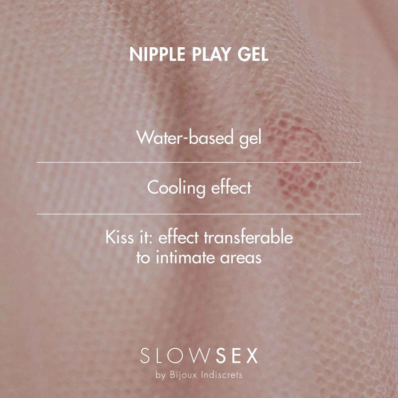 Бальзам для сосков Bijoux Indiscrets SLOW SEX - Nipple play gel реальная фотография