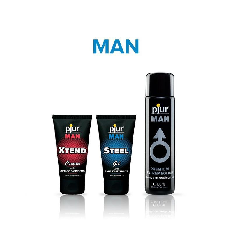 Крем-стимулятор для пеніса pjur MAN Xtend Cream 50 мл, з екстрактами гінкго та женьшеню жива фотографія