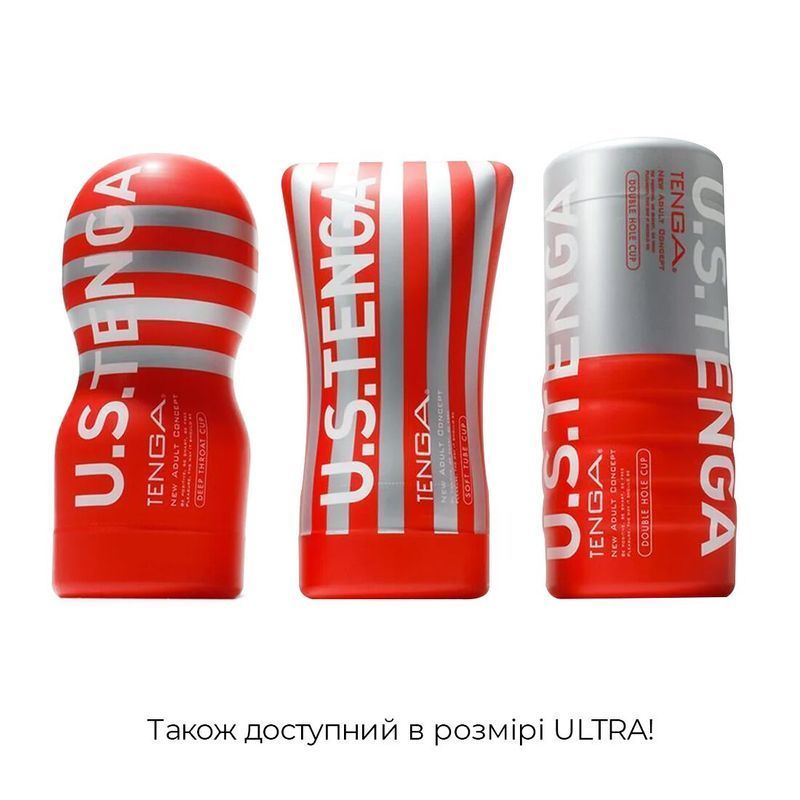 Мастурбатор Tenga Dual Sensation Cup двусторонний, с двумя независимыми каналами реальная фотография