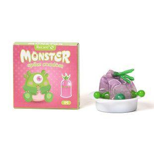 Насадка на член Recare Green Monster Spike Condom (презерватив с рядом шариков и усиками на кончике) реальная фотография