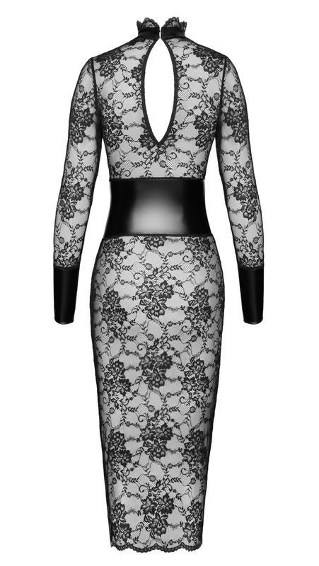 Платье Noir Handmade F375 Noirelle Lace Corset Midi dress XL реальная фотография
