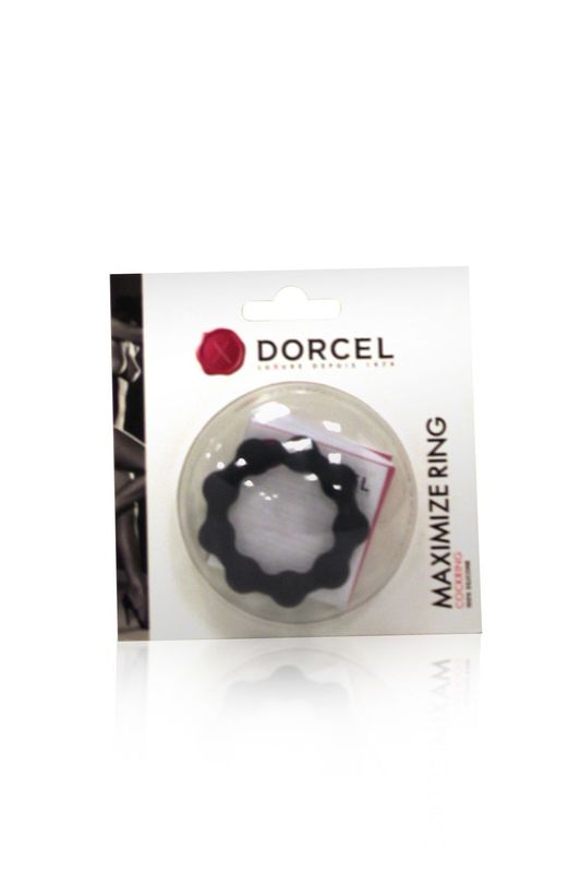 Эрекционное кольцо Dorcel Maximize Ring, эластичное, со стимулирующими шариками реальная фотография