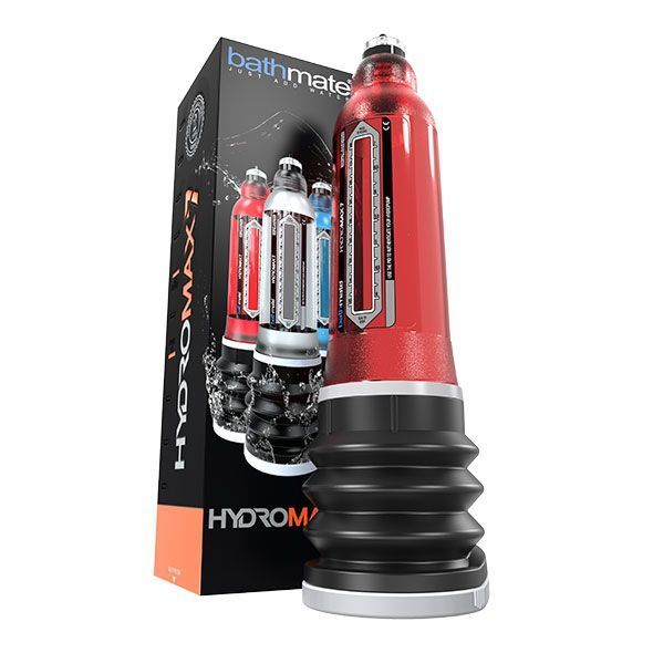 Гидропомпа Bathmate Hydromax 7 Red (X30), для члена длиной от 12,5 до 18см, диаметр до 5см реальная фотография