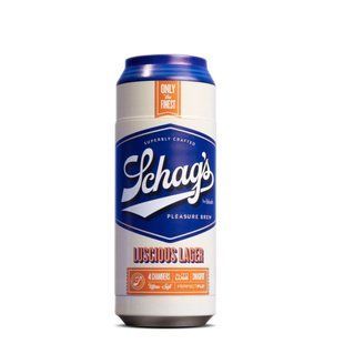 Мастурбатор &ndash; банка пива Blush Schag's Luscious Lager Masturbator Frosted, самосмазывающийся, вакуум реальная фотография