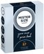 Презервативы Mister Size - pure feel - 57 (3 condoms), толщина 0,05 мм