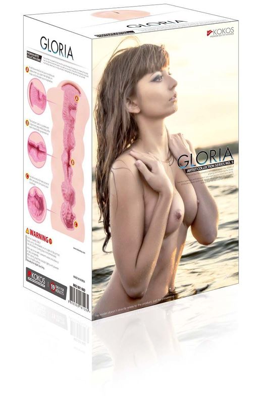 Мастурбатор вагина двухслойный Kokos Gloria DL реальная фотография