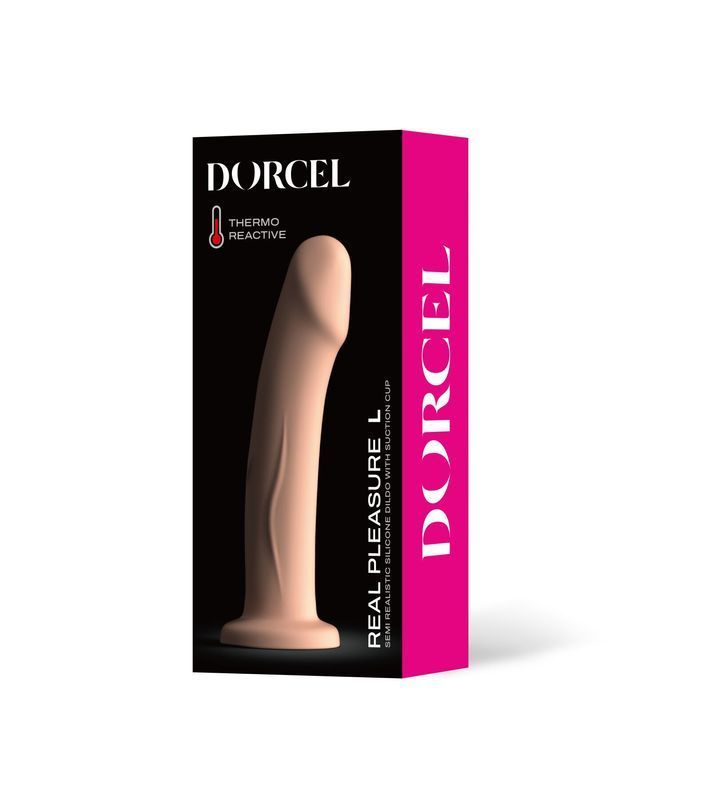 Фалоімітатор Dorcel Real Pleasure L Vanilla жива фотографія