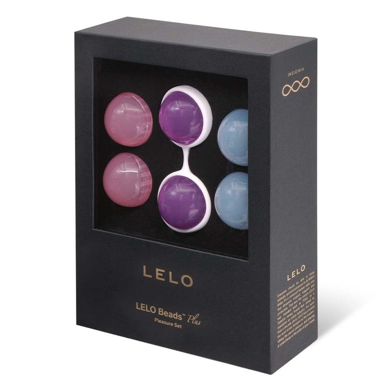 Набор вагинальных шариков LELO Beads Plus, диаметр 3,5 см, изменяемая нагрузка, 2х28, 2х37 и 2х60 г реальная фотография