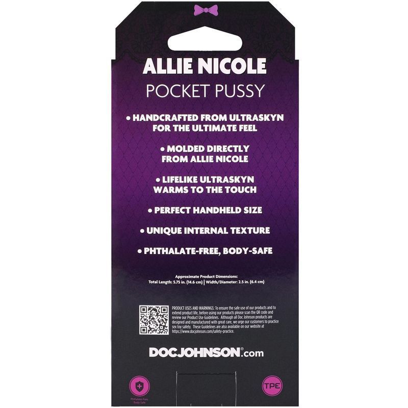 Мастурбатор Doc Johnson Allie Nicole реальная фотография