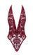 Боди Noir Handmade F386 Kink Royal cascade bodysuit L