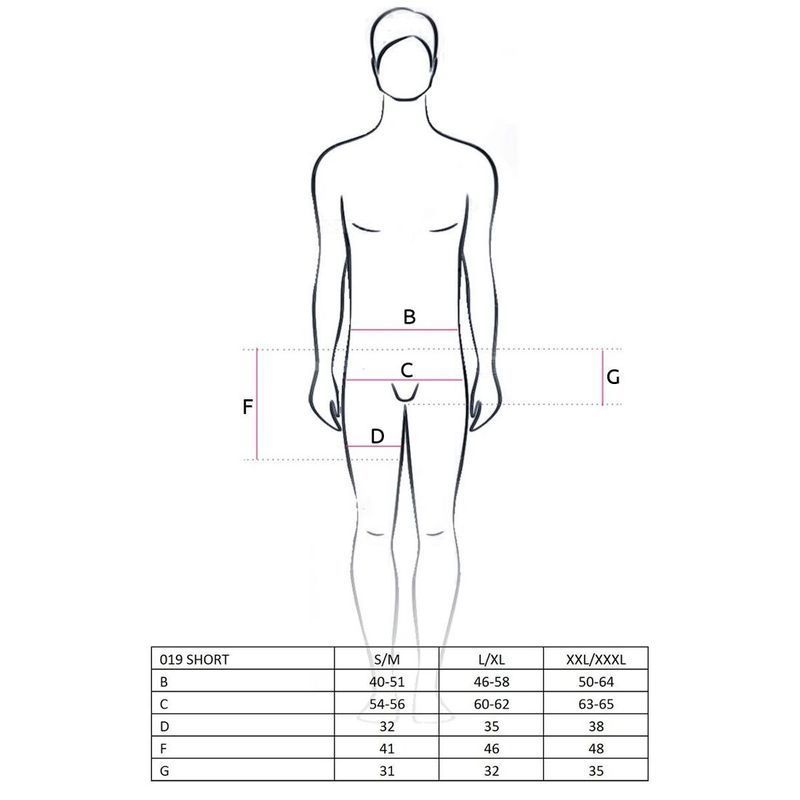 Мужской эротический костюм официанта Passion 021 BODY S/M: очень откровенное боди реальная фотография