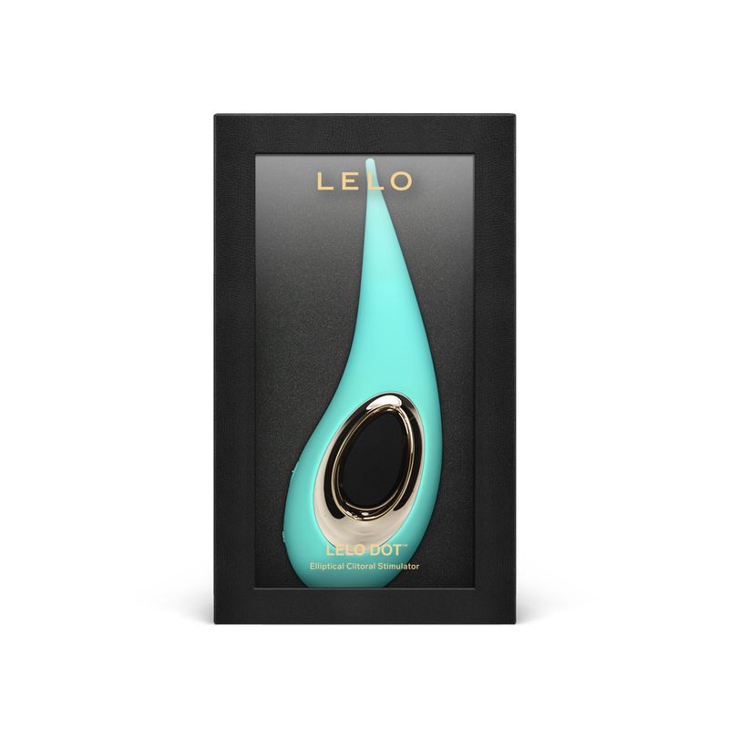 Клиторальный вибратор LELO DOT Aqua, точечная стимуляция, технология Infinite Loop реальная фотография