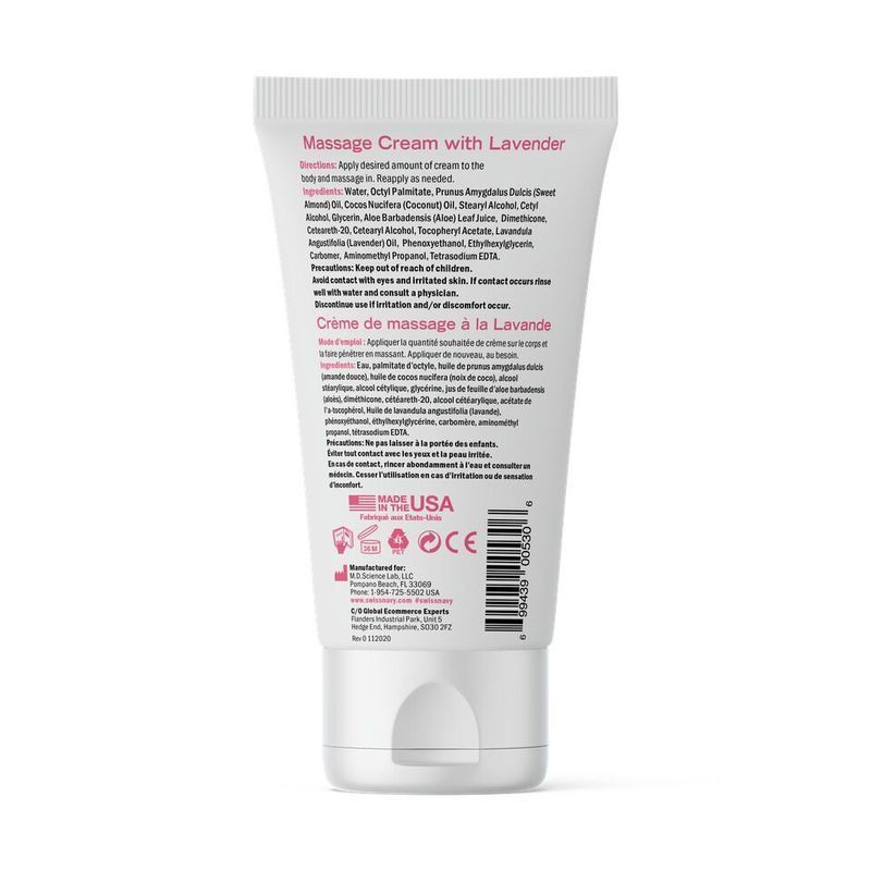 Массажный крем с лавандой Desire by Swiss Navy Massage Cream 150 мл реальная фотография