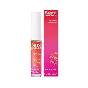 Стимулювальний блиск для губ Love To Love Love Potion - Gloss Sensuel 8 мл жива фотографія