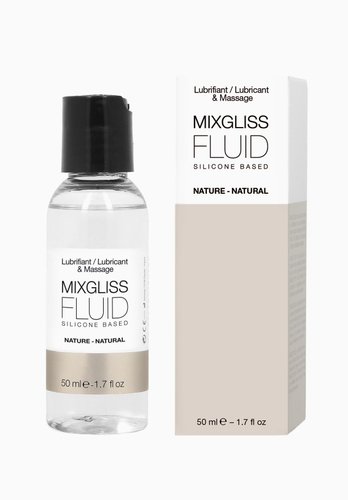Лубрикант на силиконовой основе MixGliss FLUID NATURE (50 мл) без запаха реальная фотография