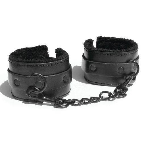 Наручники Sex and Mischief - Shadow Fur Handcuffs реальная фотография