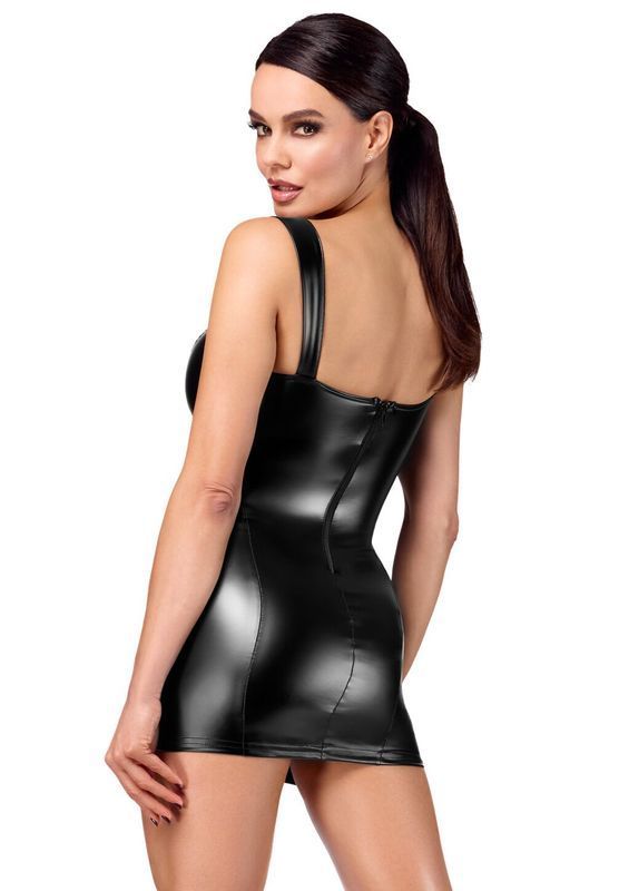 Сукня Noir Handmade F363 Vixen Lace-Up Mini Dress L жива фотографія