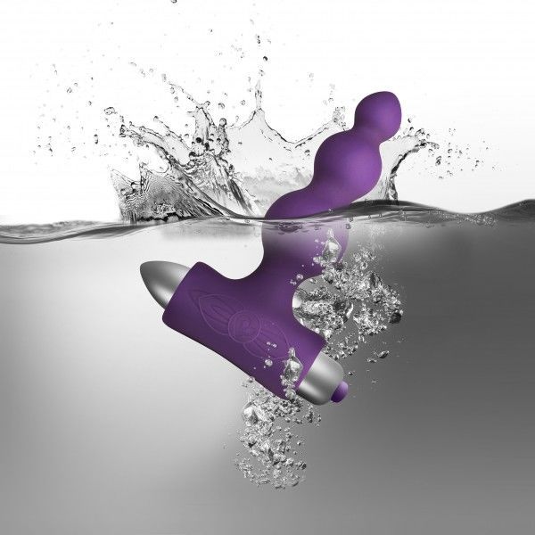 Анальний вібратор Rocks Off Petite Sensations – Bubbles Purple жива фотографія
