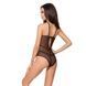 Боди под шею, халтер VELIA BODY black XXL/XXXL &mdash; Passion Exclusive