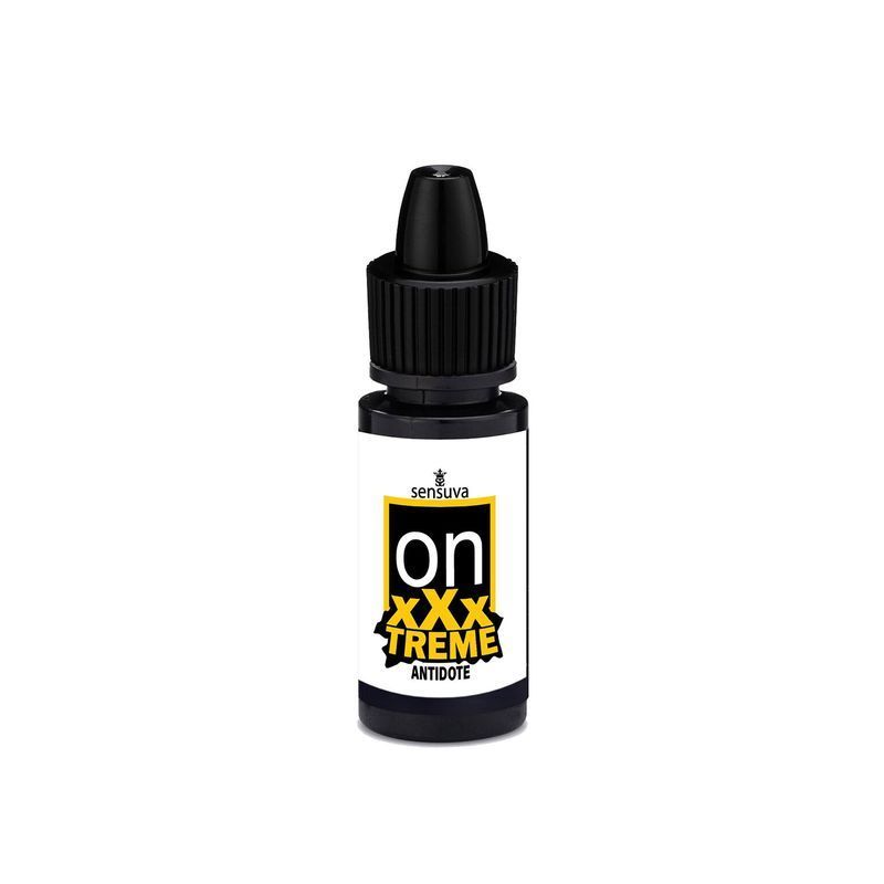 Збуджувальні краплі для клітора Sensuva On xXxTREME Arousal Oil (5 мл) with Antidote (5 мл) + антидот жива фотографія