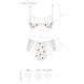 Эротический комплект с рисунком Passion LOVELIA BIKINI L/XL, white