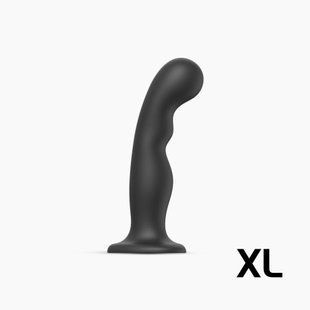 Насадка для страпона Strap-On-Me Dildo Plug P&G Black XL реальная фотография