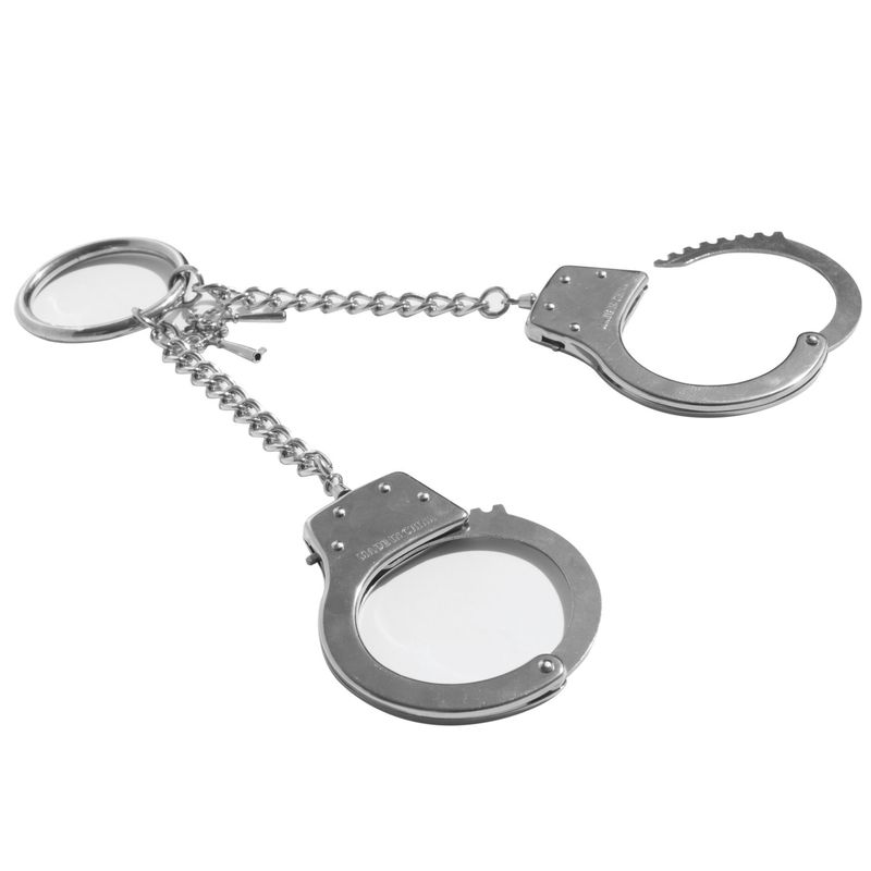 Наручники Sex and Mischief - Ring Metal Handcuffs реальная фотография