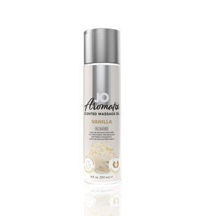 Натуральное массажное масло JO Aromatix Massage Oil Vanilla 120 мл реальная фотография