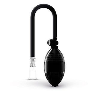 Ручная вакуумная помпа для клитора SAIZ Clitoris Pump Basic реальная фотография