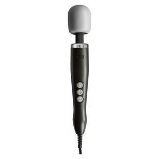Вібромасажер DOXY Original Black, дуже потужний, живлення 220В, пульсівні вібрації