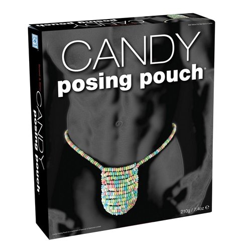 Мужские съедобные трусики Candy Posing Pouch (210 гр) реальная фотография