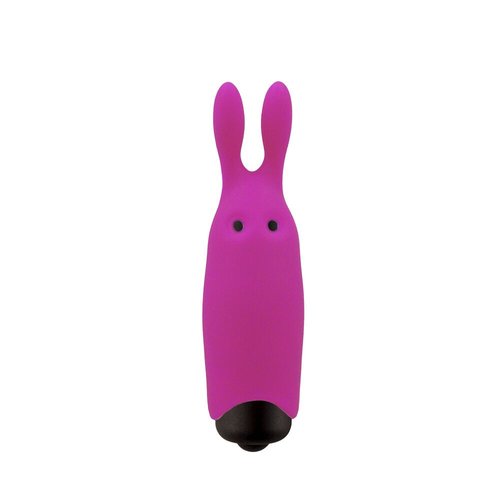 Вибропуля Adrien Lastic Pocket Vibe Rabbit Pink со стимулирующими ушками реальная фотография
