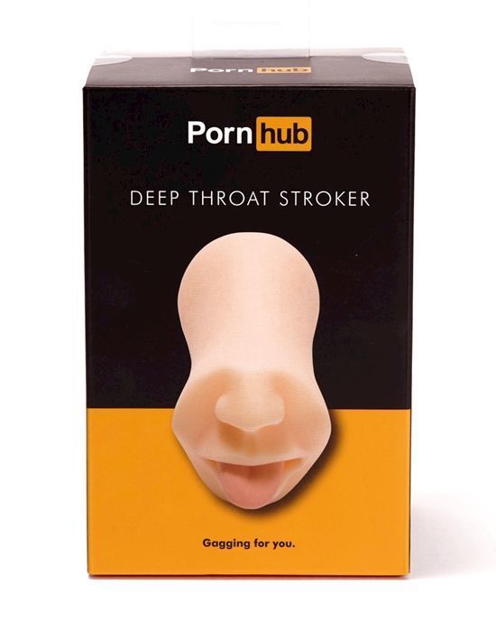 Мастурбатор ротик Pornhub Deep Throat Stroker с язычком реальная фотография