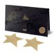 Пестіс - стикини Bijoux Indiscrets - Flash Star Gold, наклейки на соски жива фотографія