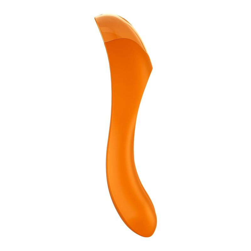 Вибратор на палец Satisfyer Candy Cane Orange реальная фотография